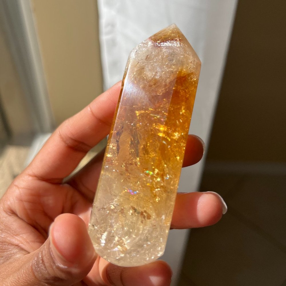 Citrine Crystal Point